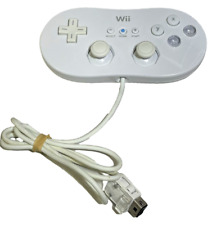 Controle remoto clássico genuíno Nintendo branco Wii/Wii U NES SNES Mini  comprar usado  Enviando para Brazil