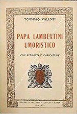 Papa lambertini umoristico. usato  San Casciano in Val di Pesa