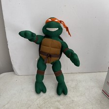 Boneca de pelúcia TMNT Michelangelo grande 15"" tartarugas ninja brinquedo comprar usado  Enviando para Brazil