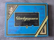 Traditional wooden backgammon for sale  DERBY