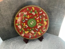 Vintage cloisonne maroon for sale  Ann Arbor