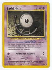 Pokemon zarbi cards d'occasion  Expédié en Belgium