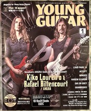 [With New DVD] YOUNG GUITAR Jan 2015 Angra Kiko Loureiro Slipknot Guitar Tab comprar usado  Enviando para Brazil