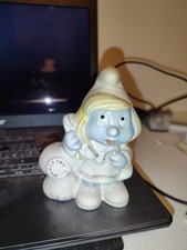 Statuetta puffetta telefono usato  Novi Ligure