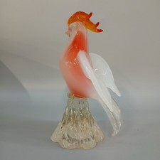 Murano glass bird for sale  GRANTHAM