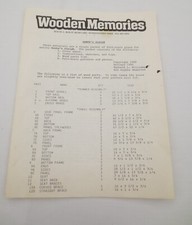 Vintage wooden memories for sale  Burleson