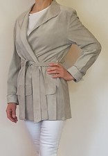 ARMANI COLLEZIONI (MADE IN ITALY) Skórzany płaszcz Kurtka rozm. IT42 pasuje do M/L UK10-12 na sprzedaż  PL