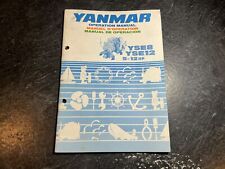 Usado, Manutenção manual de operação do motor diesel marinho Yanmar YSE8 & YSE12 5-12 HP comprar usado  Enviando para Brazil