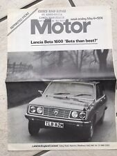 Lancia beta road for sale  PRESTON