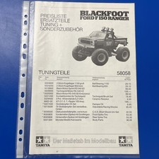 Tamiya 58058 blackfoot gebraucht kaufen  Remscheid