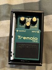 PEDAL DE GUITARRA TRÉMOLO BOSS TR-2 COMO NUEVO, usado segunda mano  Embacar hacia Argentina