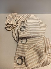 Leinen vorhänge gestreifte gebraucht kaufen  Herten