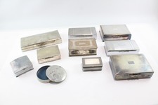 Silver plated boxes for sale  LEEDS