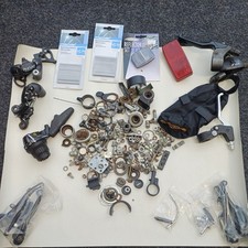 Fahrradteile konvolut quer gebraucht kaufen  Rangsdorf