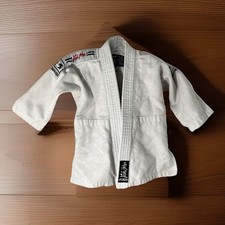 Twister Judô GI Kimono Juvenil Infantil Top Branco Jiu Jitsu Judô MMA Tamanho 000 Algodão comprar usado  Enviando para Brazil
