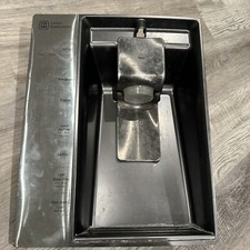 PEÇA PAINEL DISPENSADOR GELADEIRA LG # MCK665428 Preto AÇO INOXIDÁVEL #3025 comprar usado  Enviando para Brazil