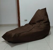 Pouf sacco marrone usato  Siracusa