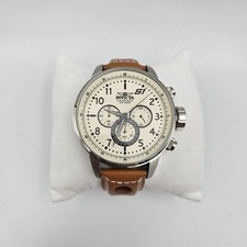 Invicta 16009 S1 Rally relógio masculino 48mm aço inoxidável Japão quartzo couro marrom comprar usado  Enviando para Brazil