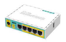 Usado, Roteador Ethernet PoE OS L4 Mikrotik RB750UPr2 hEX PoE Lite 5 Portas comprar usado  Enviando para Brazil