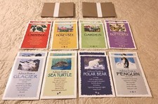 16 tarjetas de consejos para la vida (naturaleza, insectos y animales) en blanco con sobres segunda mano  Embacar hacia Mexico