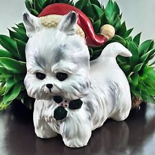 Usado, Estatueta de cachorro vintage Lefton Westie Terrier Natal West Highland porcelana comprar usado  Enviando para Brazil