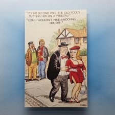 Saucy comic postcard for sale  TELFORD