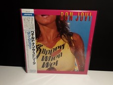 BON JOVI "Slippery When Wet" Lp Japan-Obi Vinyl Audiophile Japanese New Jersey  comprar usado  Enviando para Brazil