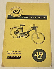 Entretien cyclomoteurs rsi d'occasion  Quarré-les-Tombes