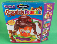 Fonte de chocolate RoseArt The Real para crianças motorizada 7950 nova caixa aberta 2005, usado comprar usado  Enviando para Brazil