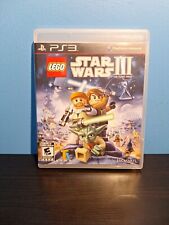 Lego Star Wars 3 III The Clone Wars (Sony PlayStation 3, PS3) com manual comprar usado  Enviando para Brazil