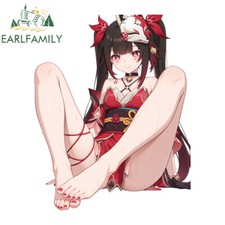 Adesivos de anime EARLFAMILY 5,1" Succubus Sparkle sexy pés para cima hentai carro comprar usado  Enviando para Brazil