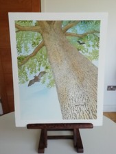 Original watercolour children for sale  UK