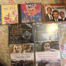 Audiobook bundle joblot for sale  WOLVERHAMPTON