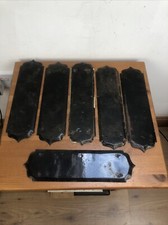 Victorian finger plates for sale  MORPETH