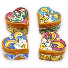 Portagioie ceramica caltagiron usato  Trappeto