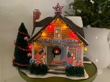 Dept 56 The Original Snow Village "The Patriot House" com caixa iluminada 2011 comprar usado  Enviando para Brazil