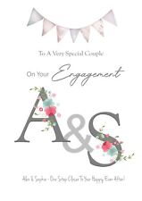 Engagement card personalised for sale  LONDONDERRY