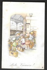 Rara cartolina bambini usato  Torino
