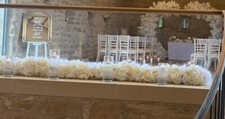 Ivory runners wedding for sale  PONTEFRACT