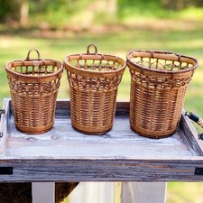Vintage handwoven wicker for sale  North Wilkesboro