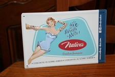 Superbe plaque tole d'occasion  Calais