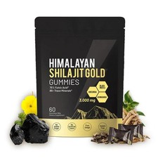 1-3X Himalayan Shilajit GOLD Gummies,Organic Extre mely Potent 3000mg, usado comprar usado  Enviando para Brazil