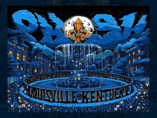 RARO PÔSTER PHISH BOURBON AND BEYOND FESTIVAL LOUISVILLE KENTUCKY SETEMBRO 9/12 2025 comprar usado  Enviando para Brazil