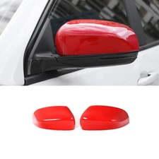 Tampa do espelho retrovisor lateral do carro acabamento 2 peças serve para Jeep Compass 2017+ vermelho brilhante comprar usado  Enviando para Brazil