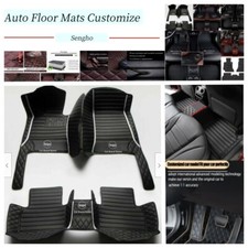 Alfombrillas coche 2 puertas personalizadas cuero para Infiniti Coupe G35 G37 2002-2013 segunda mano  Embacar hacia Mexico