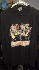 1989 Demolition Wwf Tag Team tamanho GG serve para camisa grande alguns furos 23x29, usado comprar usado  Enviando para Brazil