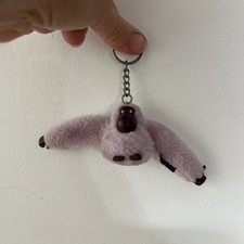 Berloque de chaveiro Kipling Monkey chamado Christine em roxo pálido/lilás  comprar usado  Enviando para Brazil