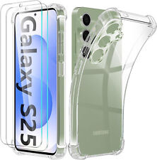 Capa telefone gel transparente + protetor de tela ultra para Samsung Galaxy S25 Plus comprar usado  Enviando para Brazil