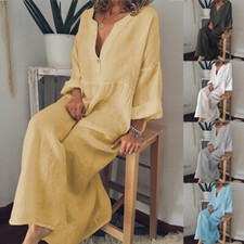 Damen baggy midikleid gebraucht kaufen  Obertshausen