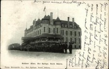 Usado, Cartão postal Hot Springs, SD Soldiers' Home 1907 Fall River County South Dakota comprar usado  Enviando para Brazil
